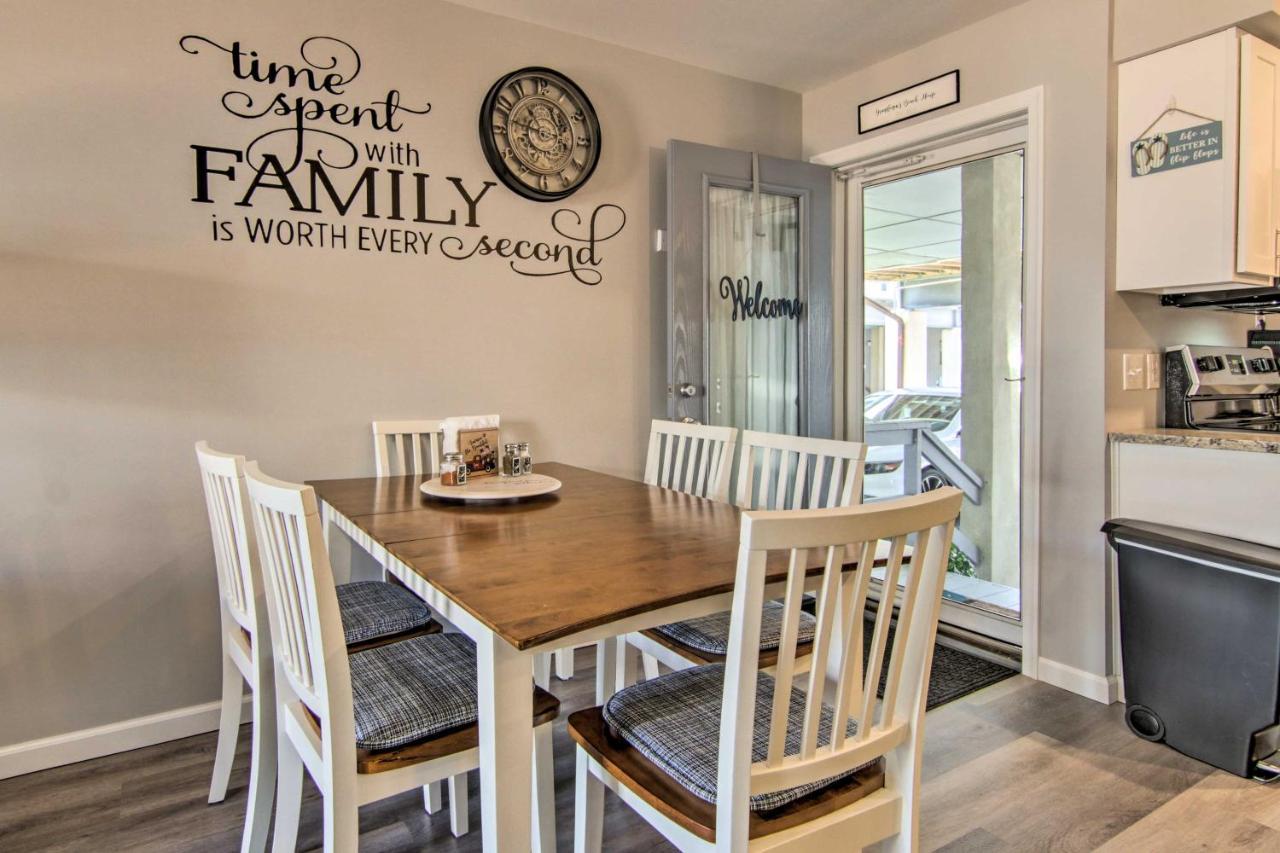 Airy Ocean City Condo On Canal Front With Deck! Zewnętrze zdjęcie