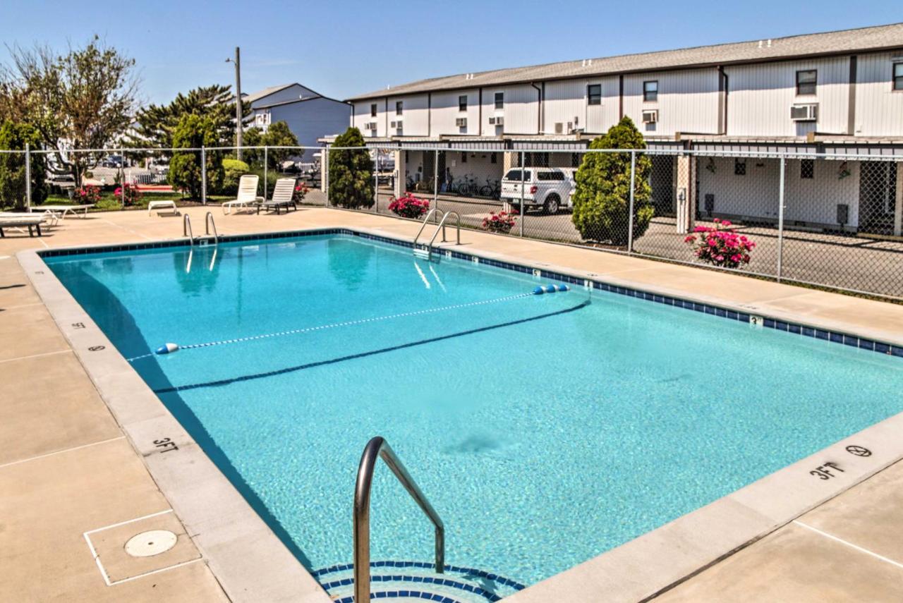 Airy Ocean City Condo On Canal Front With Deck! Zewnętrze zdjęcie